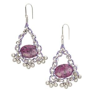 Isabel Marant's chandelier earrings flaunt